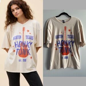 XS NEW Daydreamer Austin Honky Tonk Oversized Jersey